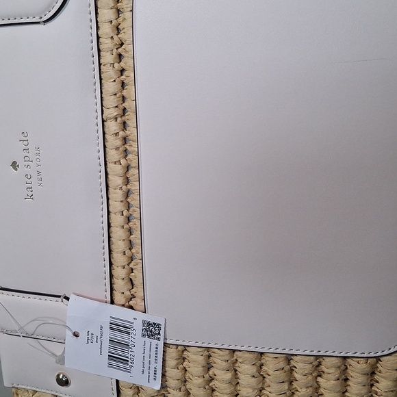 Kate Spade Tan and Cream Woven Tote - Picture 2 of 13
